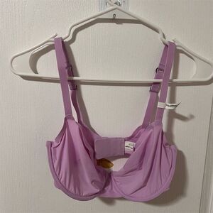 Aerie Women's T-Shirt Bra 32DDD Purple‎ Full Coverage Unlined Underwire NWOT